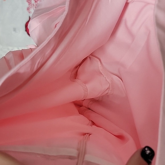 Malbon Golf Banding Pleated Skirt PINK (WOMAN) - Picture 4 of 5